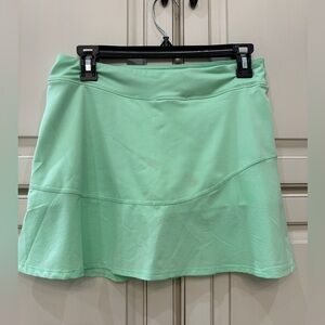 Junior Girls Light Green Mini Skirt